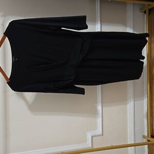 Talbots Black Knit Dress XLp